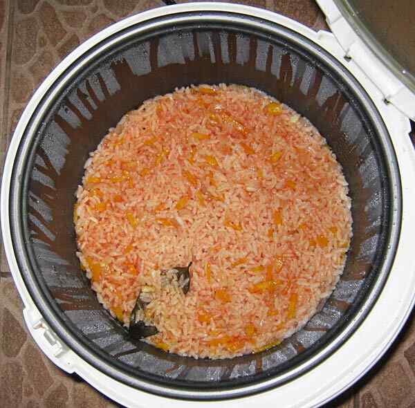 Рис на гарнир в мультиварке