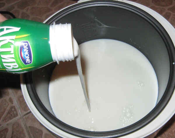 Йогурт в мультиварке панасоник