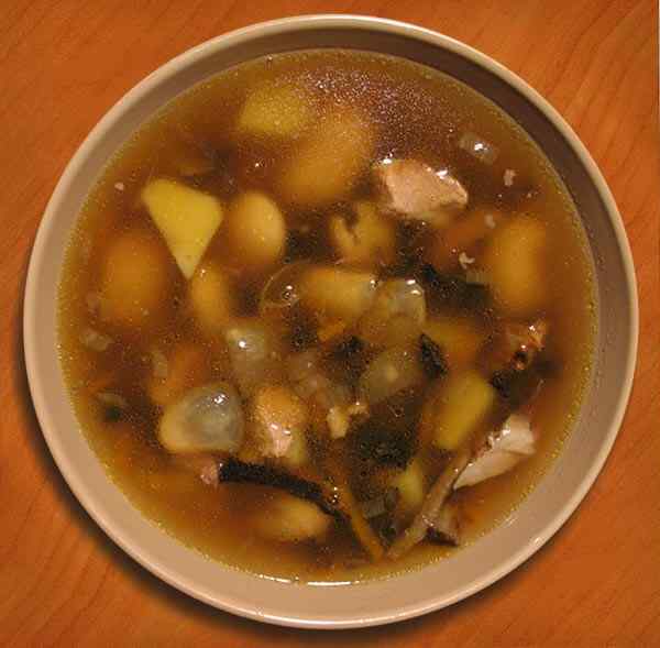 Суп с фасолью в мультиварке