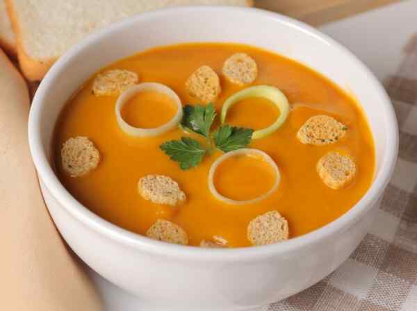 Овощной суп пюре в мультиварке из болгарского перца