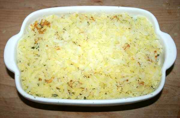 Рецепт картофельной запеканки с сыром