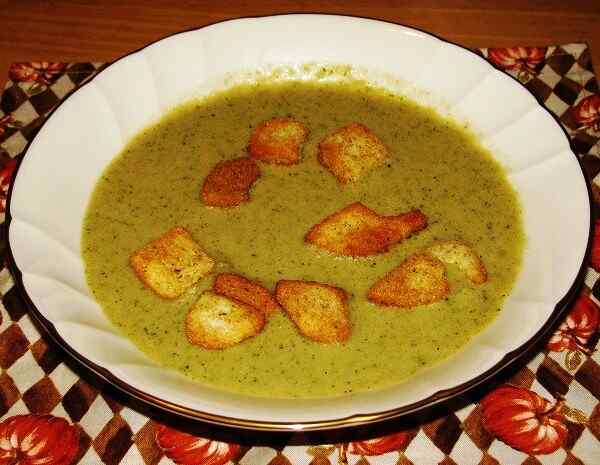 Суп пюре из брокколи рецепты приготовления 