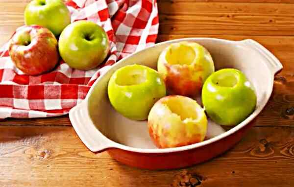 Рецепт запеченных яблок в духовке с медом
