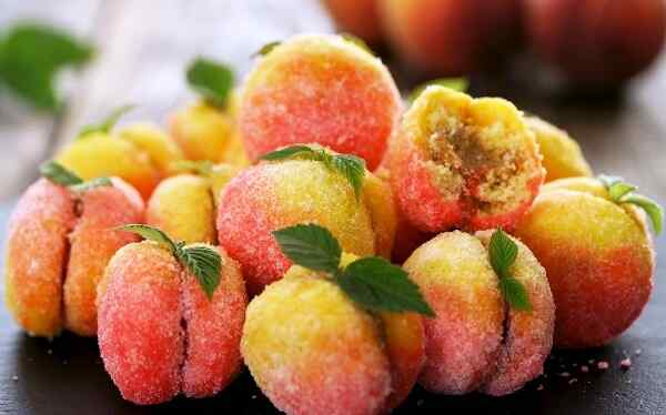 Печенье персики рецепт с фото пошагово