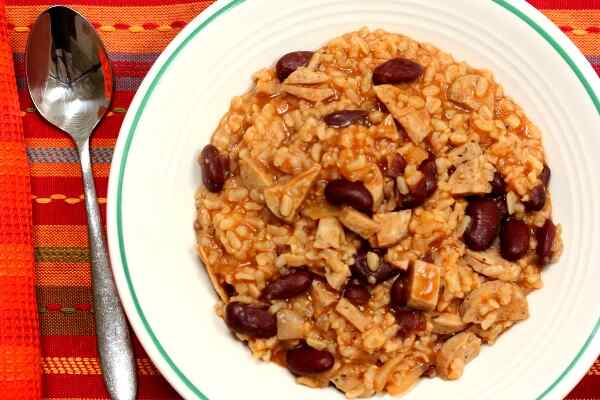 Рис с фасолью рецепт