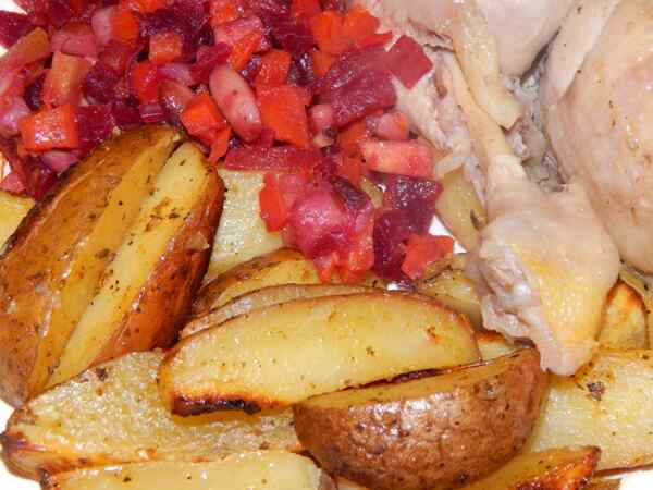 Рецепт запеченной картошки в духовке